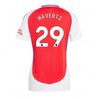 Camisa de Futebol Arsenal Kai Havertz #29 Equipamento Principal Mulheres 2024-25 Manga Curta